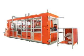 เครื่องเทอร์โมฟอร์มภาชนะบรรจุภัณฑ์พลาสติกสัตว์เลี้ยง PP